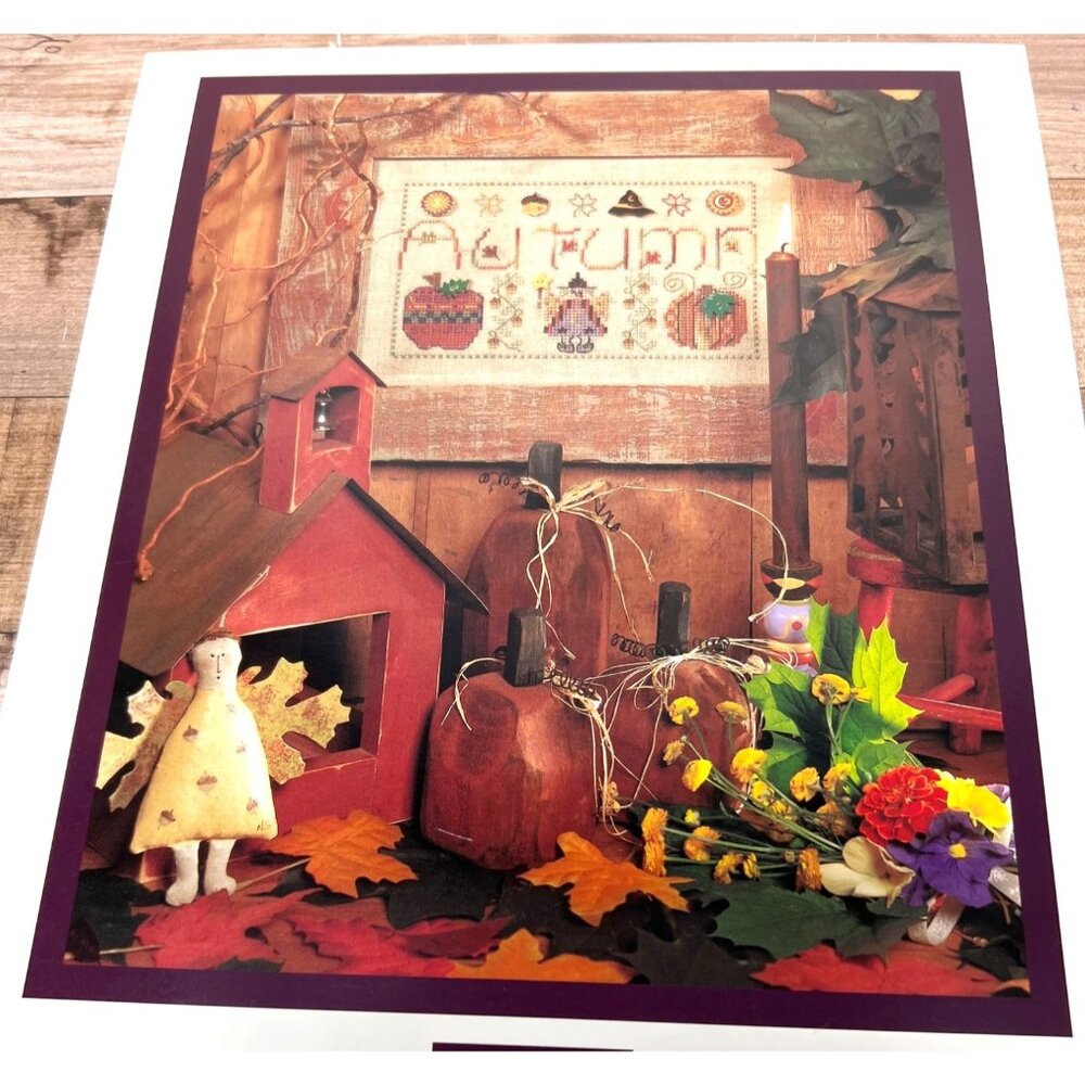 Autumn Cross Stitch Pattern - Picture 2 of 3